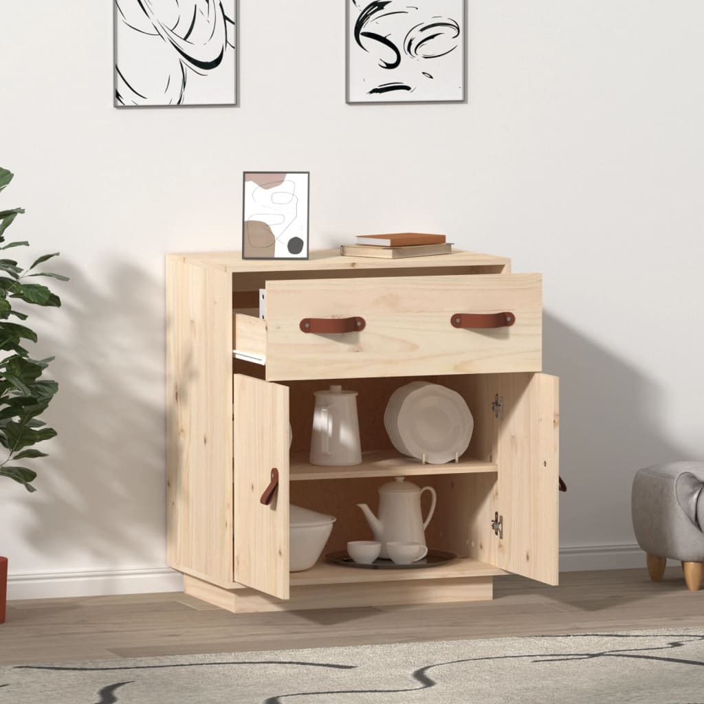 Sideboard 65.5x40x75 cm Solid Wood Pine