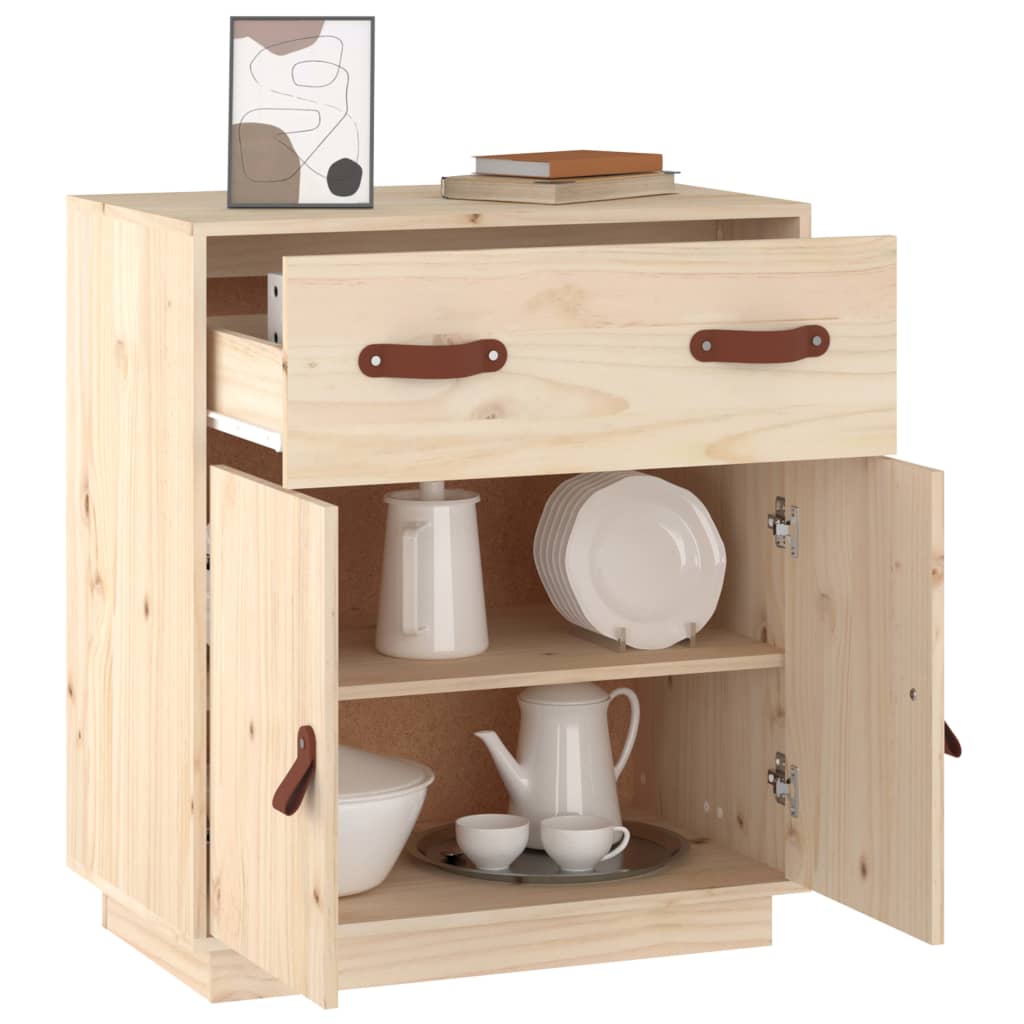Sideboard 65.5x40x75 cm Solid Wood Pine