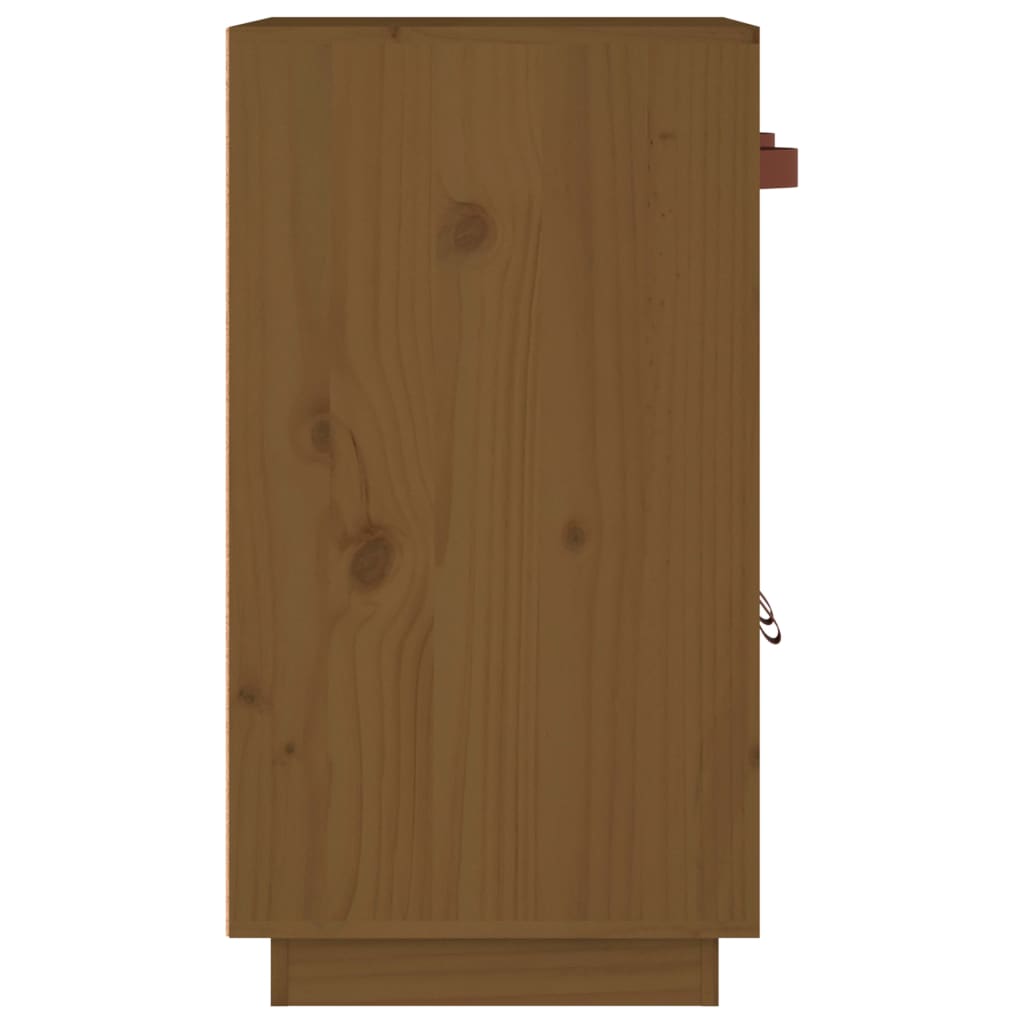 Sideboard Honey Brown 65.5x40x75 cm Solid Wood Pine