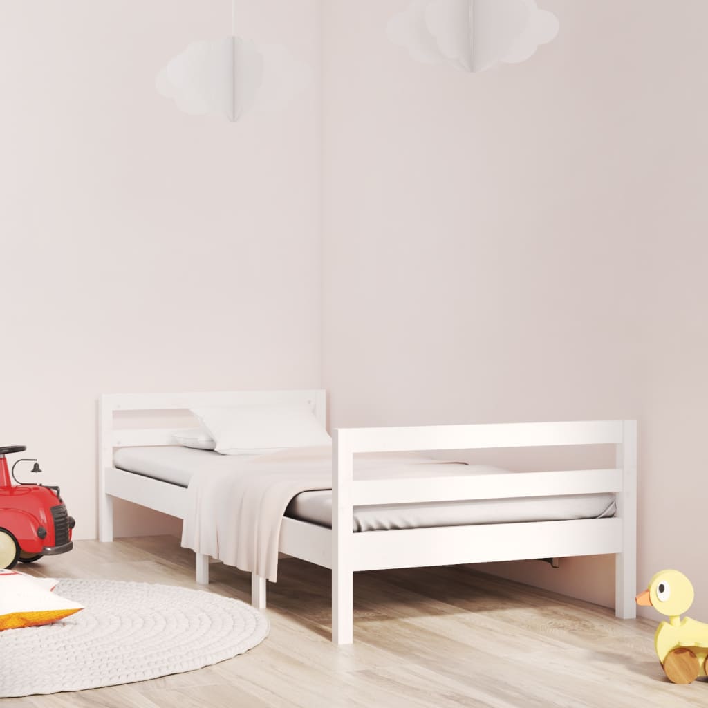Bed Frame Without Mattress Solid Wood Pine