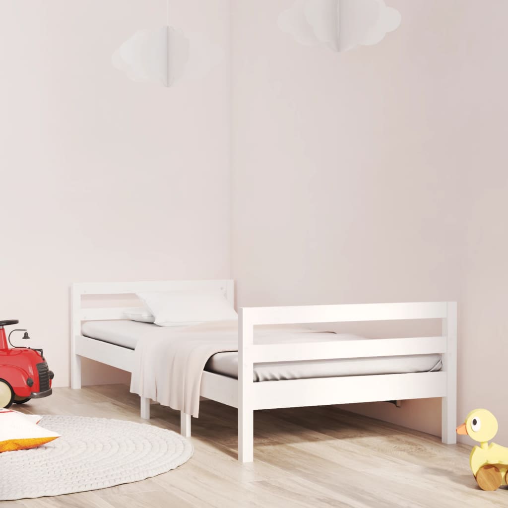 Bed Frame Without Mattress Solid Wood Pine