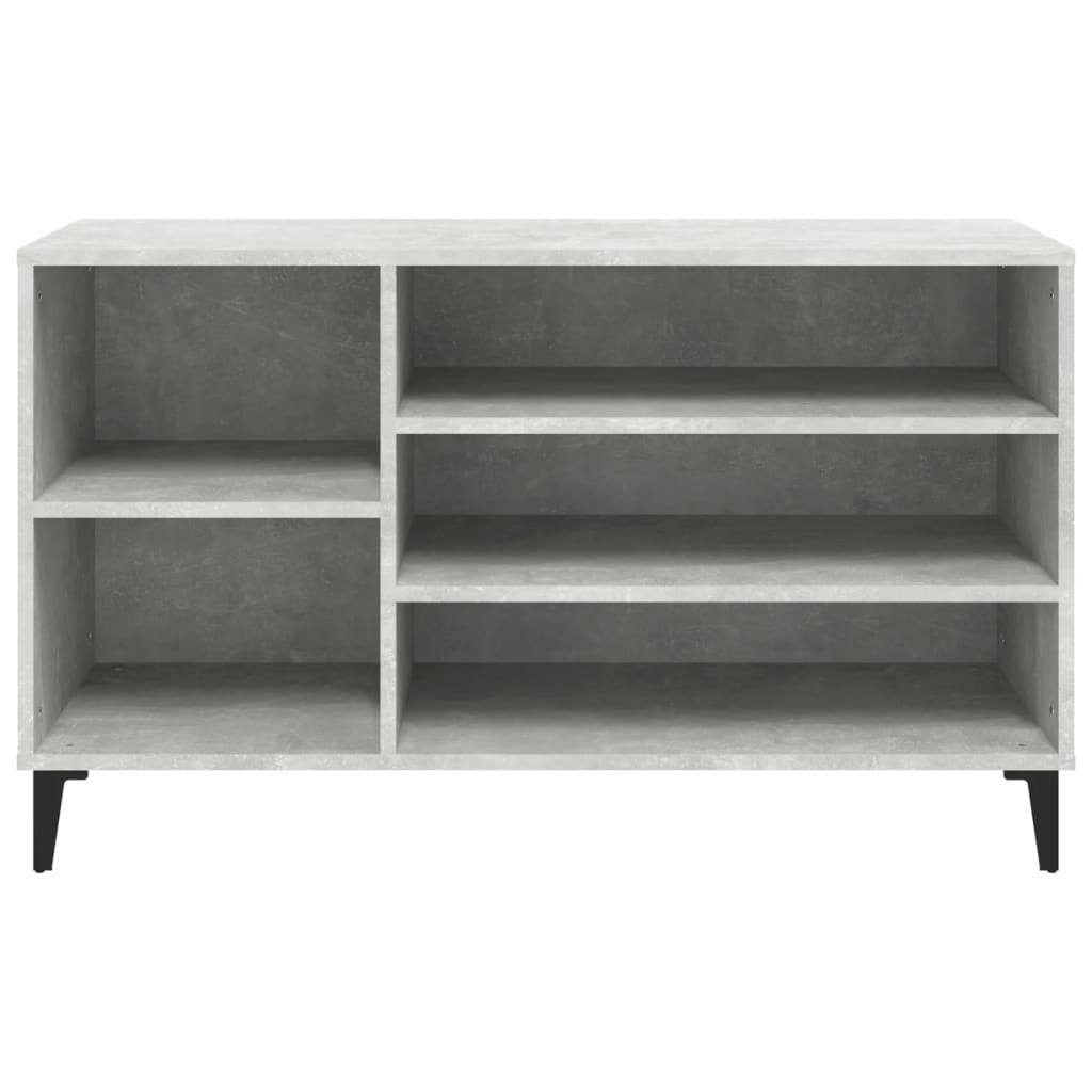 Modern Wooden Hallway Shoe Storage Cabinet Unit Organiser With Open Shelves