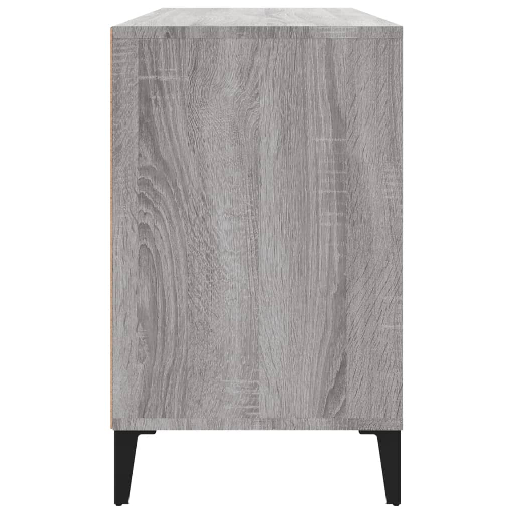 Modern Wooden Hallway Shoe Storage Cabinet Unit Organiser With Open Shelves