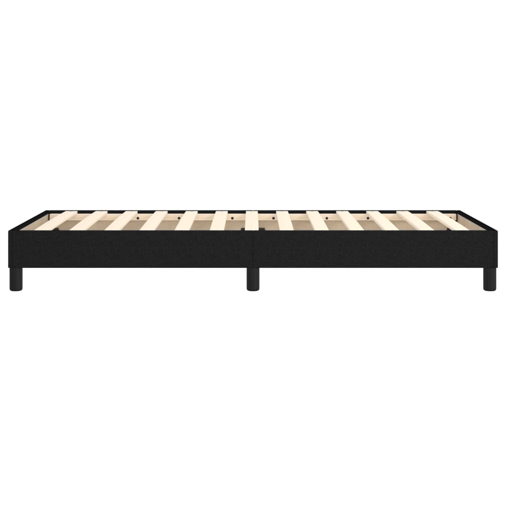 Bed Frame without Mattress Black Single Fabric (UK/IE/FI/NO only)