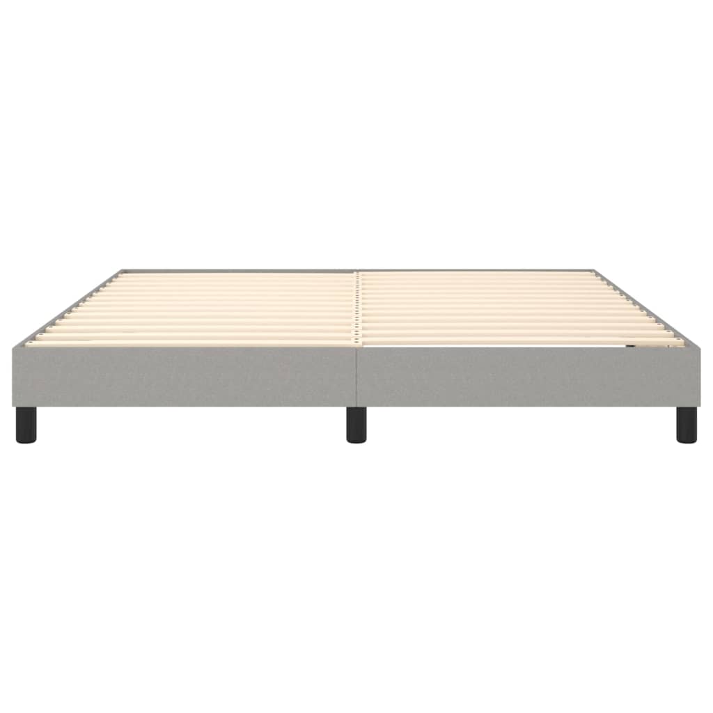 Bed Frame without Mattress Light Grey Super King Fabric (UK/IE/FI/NO only)
