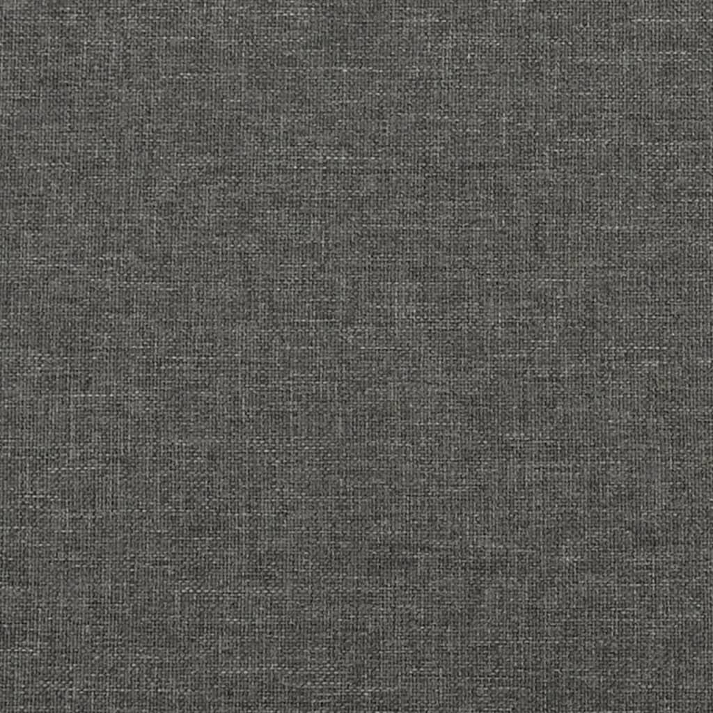 Bed Frame without Mattress Dark Grey Super King Fabric (UK/IE/FI/NO only)