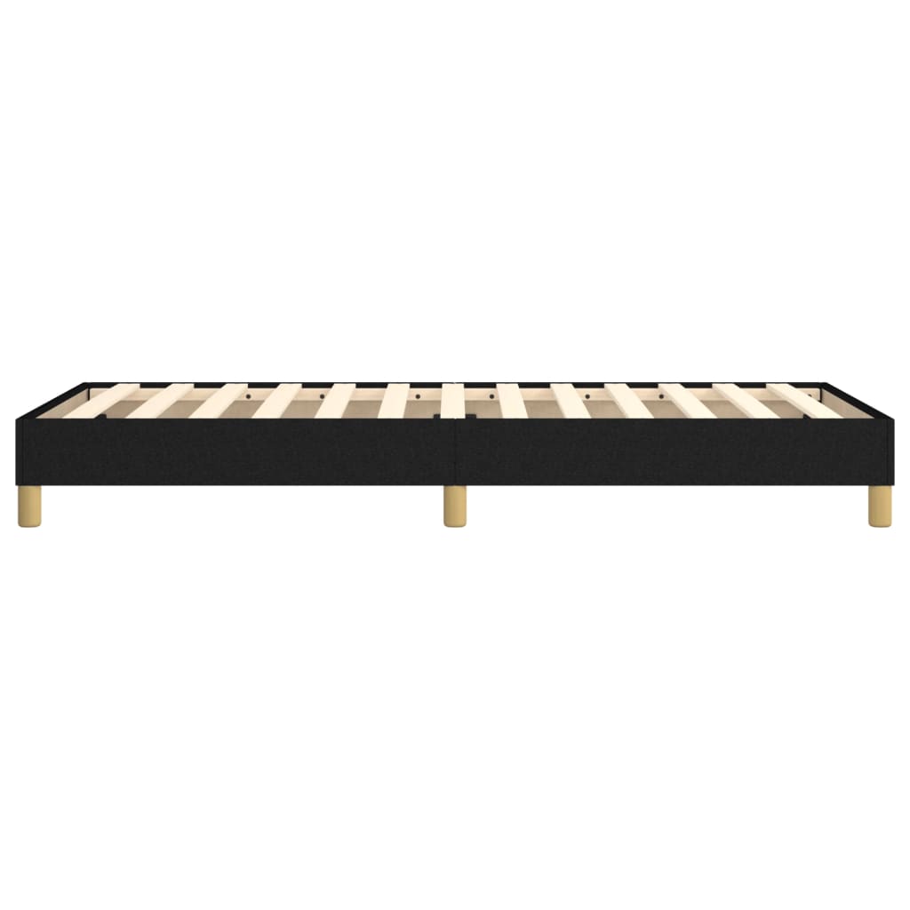 Bed Frame without Mattress Black Single Fabric (UK/IE/FI/NO only)