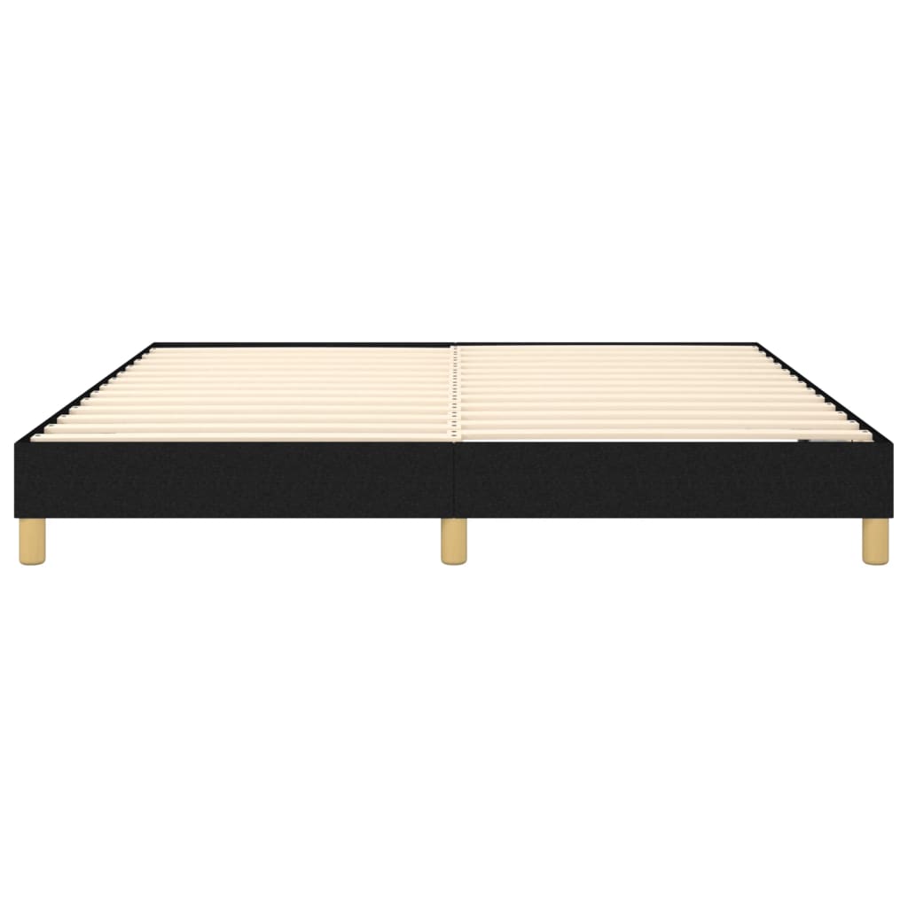 Bed Frame without Mattress Black Super King Fabric (UK/IE/FI/NO only)