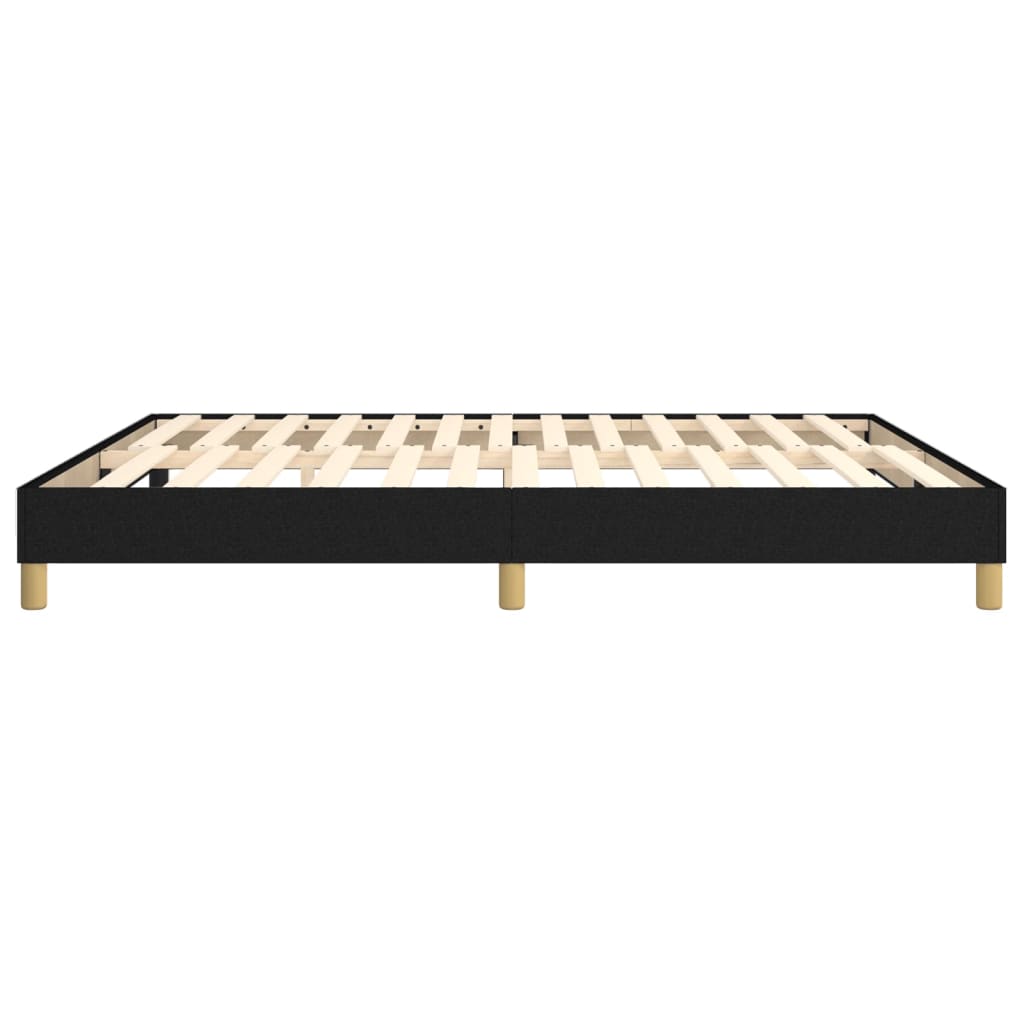 Bed Frame without Mattress Black Super King Fabric (UK/IE/FI/NO only)