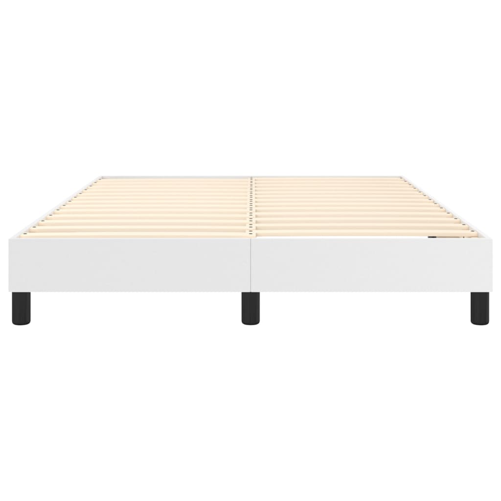 Box Spring Bed Frame Double Faux Leather (Uk/Ie/Fi/No Only)