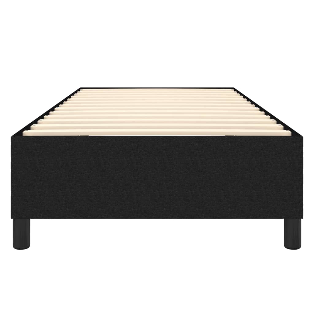 Bed Frame without Mattress Black Single Fabric (UK/IE/FI/NO only)