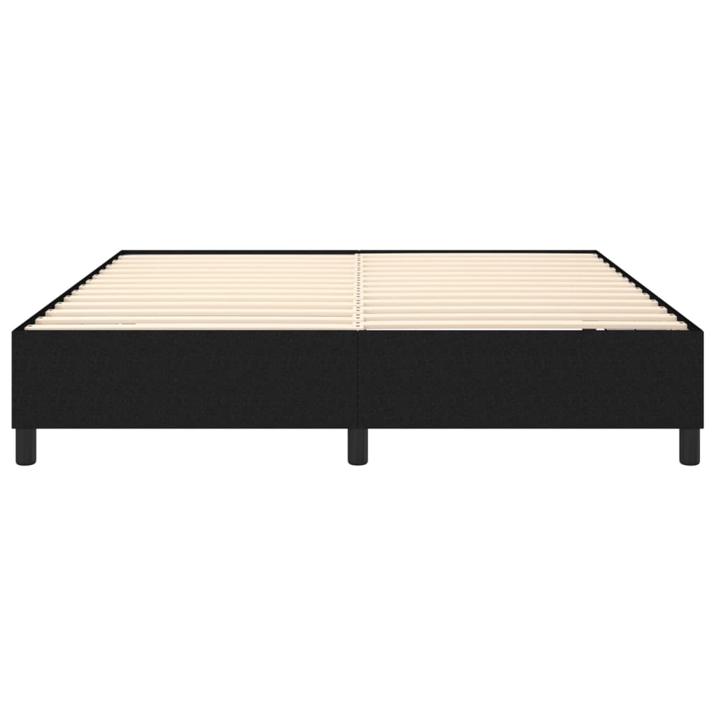 Bed Frame without Mattress Black Super King Fabric (UK/IE/FI/NO only)