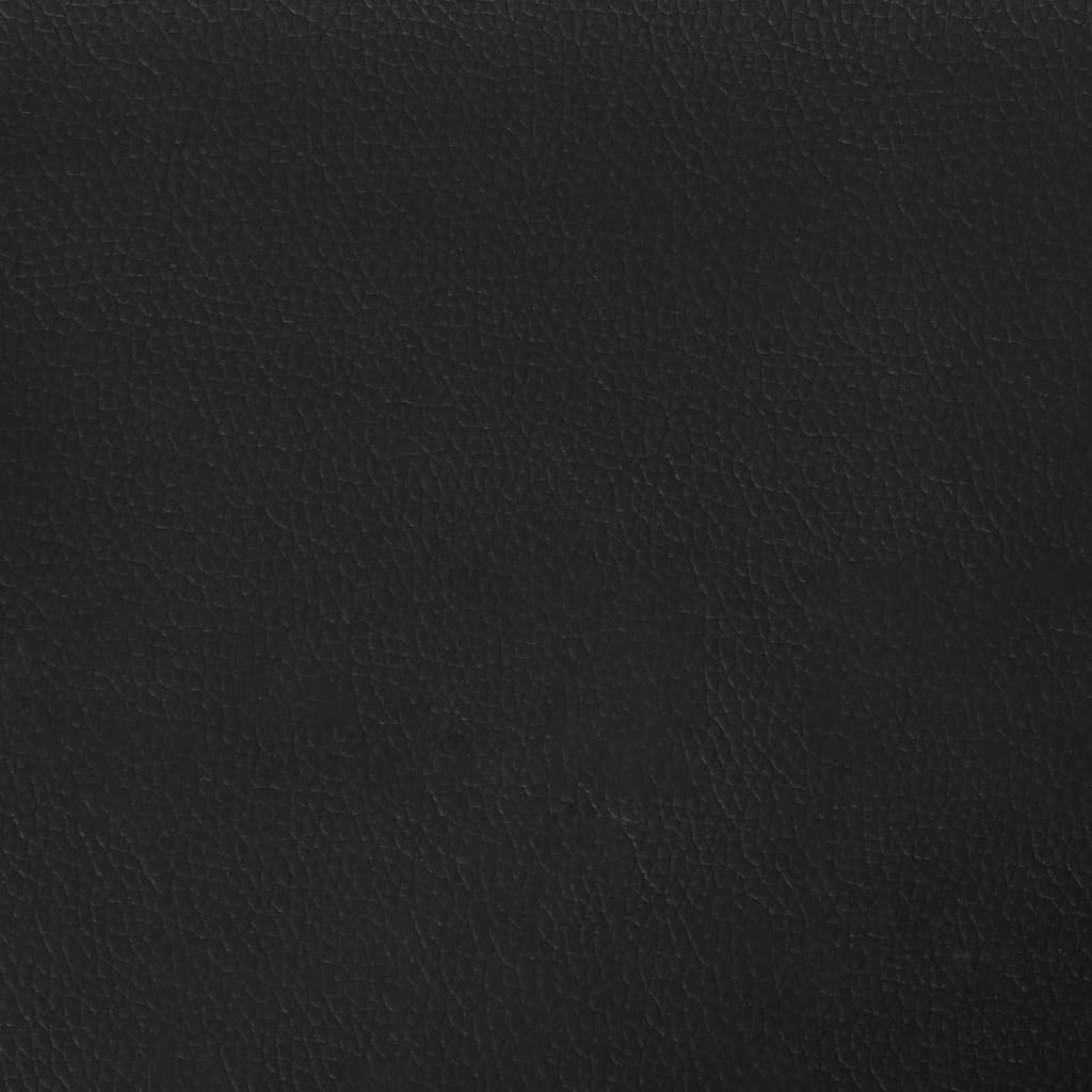 Bed Frame without Mattress Black Single Faux Leather (UK/IE/FI/NO only)