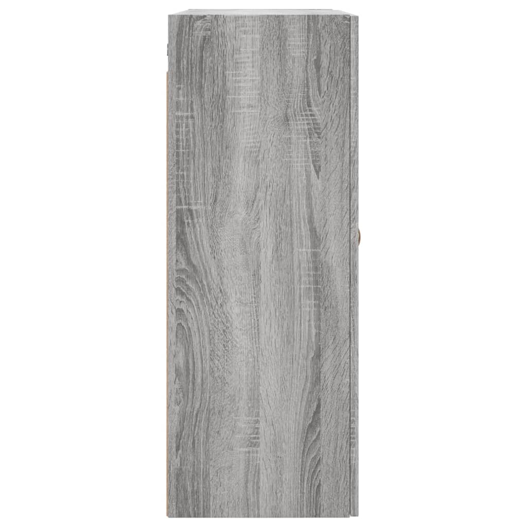 Wall Mounted Cabinets 2 pcs Grey Sonoma 69.5x34x90 cm