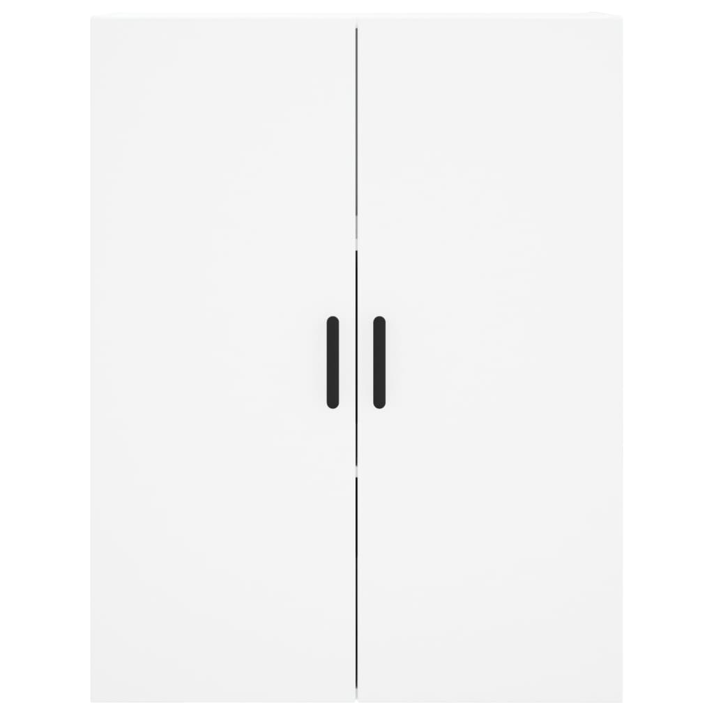 Highboard White 69.5x34x180 cm Engineered Wood