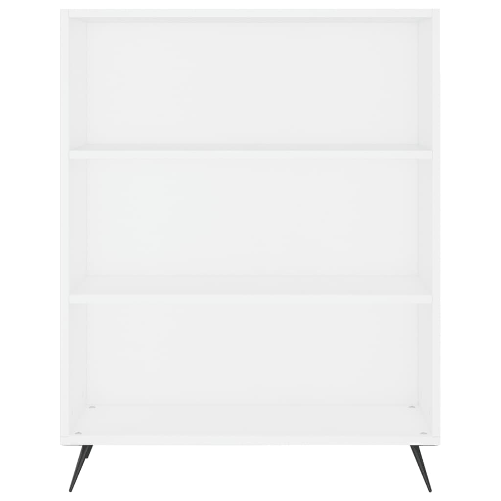 Highboard White 69.5x34x180 cm Engineered Wood