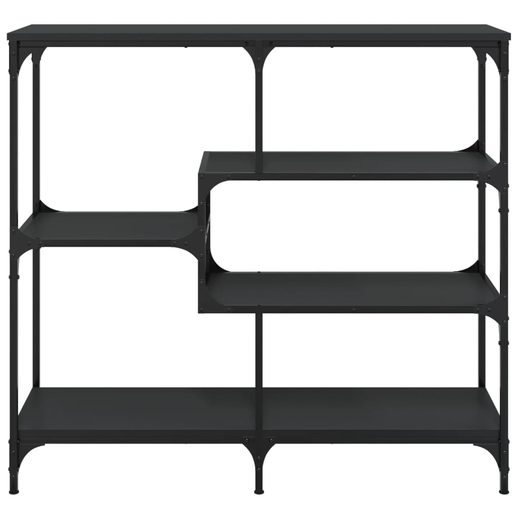 Console Table Black 103x32x95 cm Engineered Wood