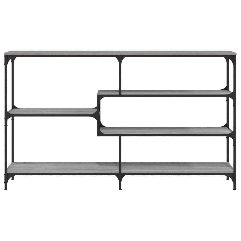 Console Table Grey Sonoma 160x32x95 cm Engineered Wood