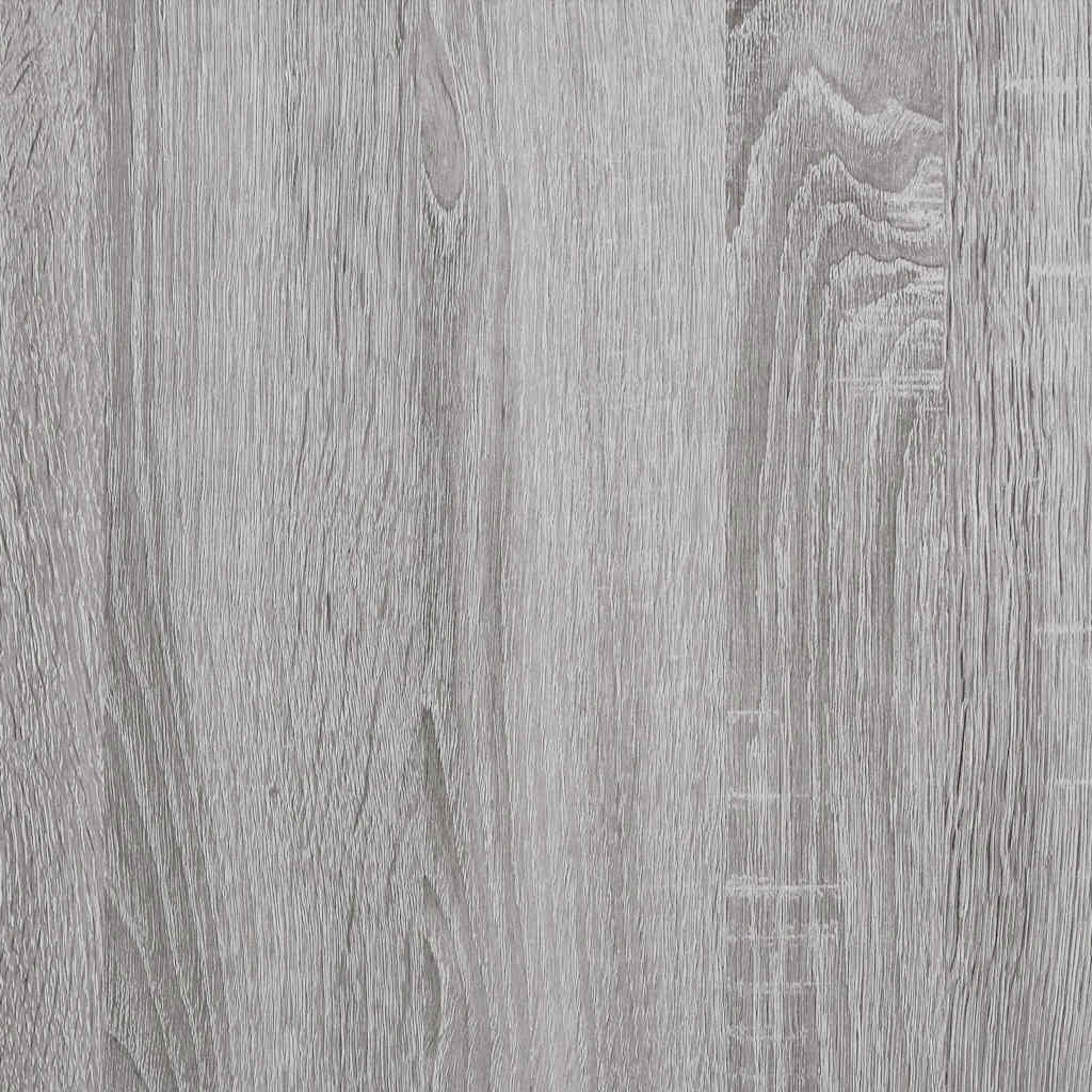 Console Table Grey Sonoma 75x28x75 cm Engineered Wood