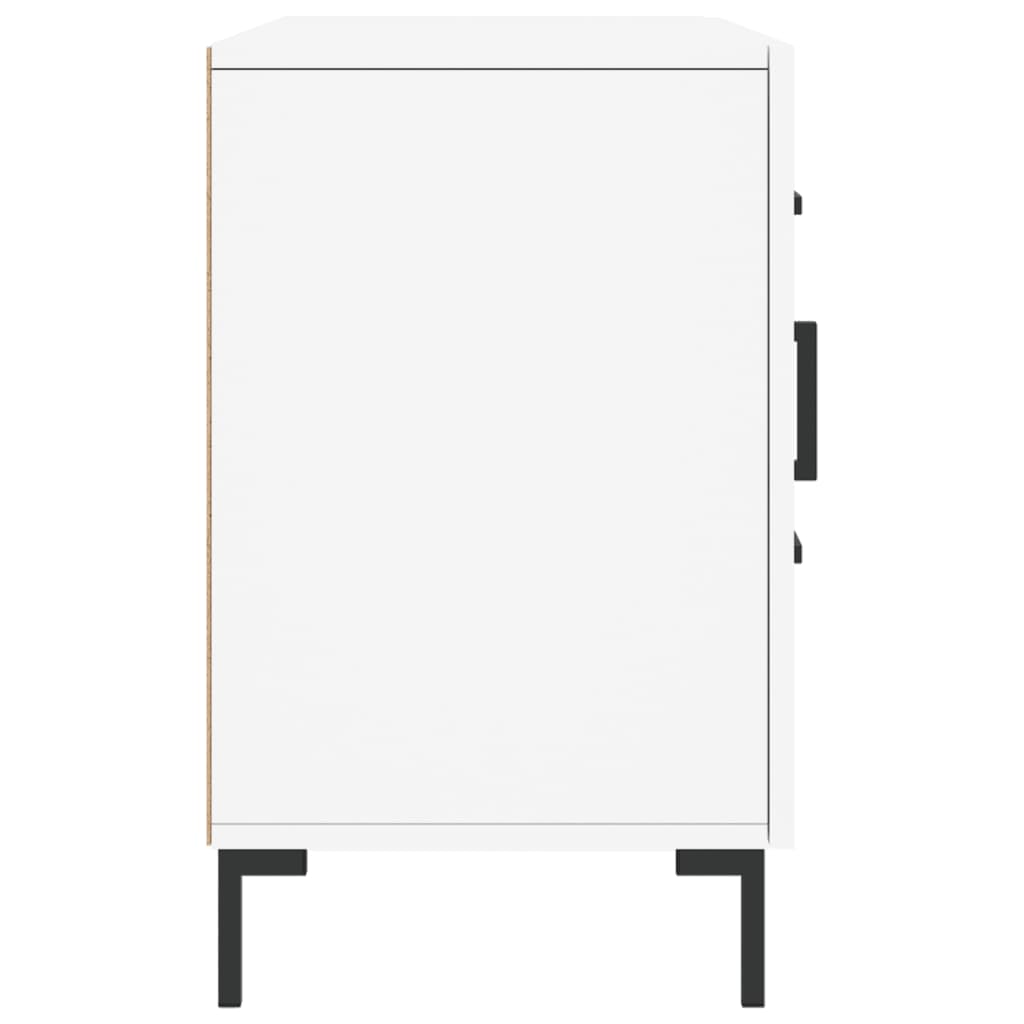 Sideboard White 100x36x60 cm Engineered Wood