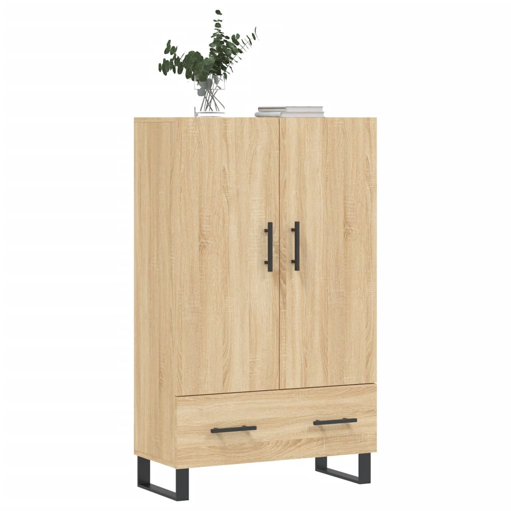 Highboard Sonoma Oak 69.5x31x115 cm Engineered Wood