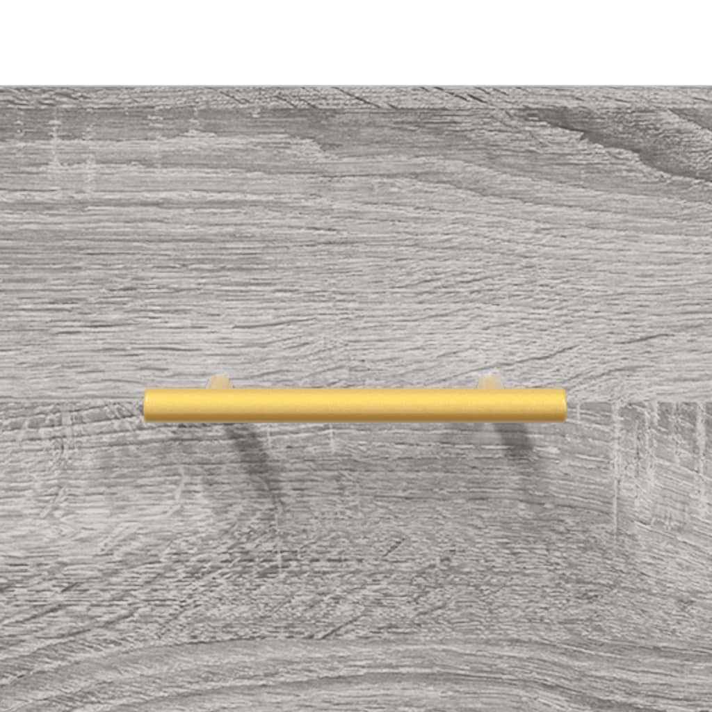 Highboard Grey Sonoma 69.5x31x115 cm Engineered Wood