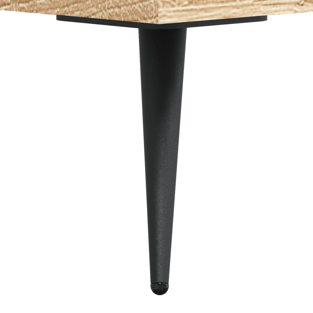 Coffee Tables 2 pcs Sonoma Oak 50x50x40 cm Engineered Wood