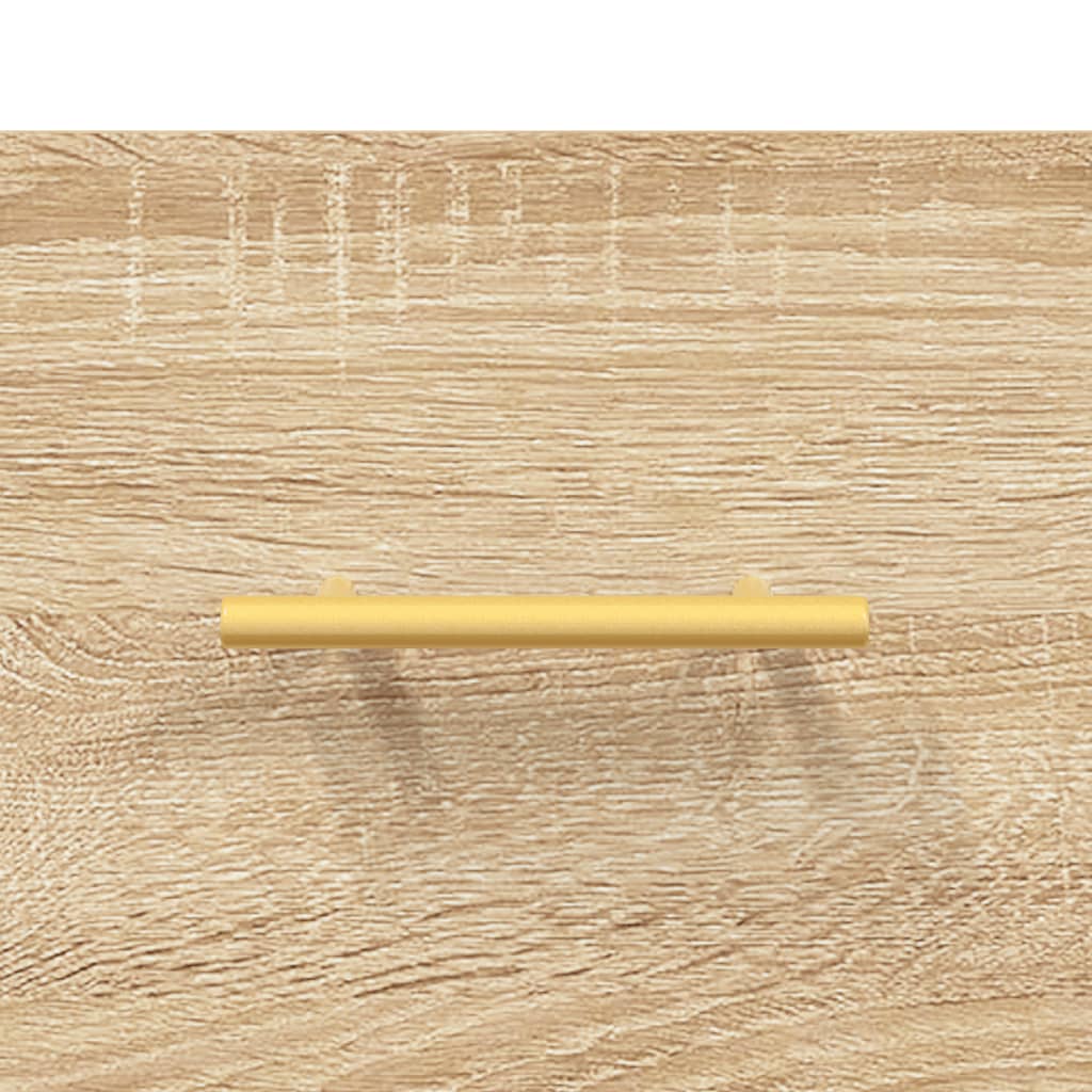 Coffee Table Sonoma Oak 50x50x40 cm Engineered Wood