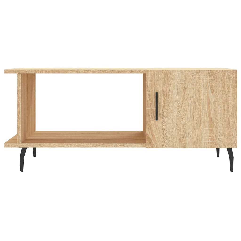 Coffee Table Sonoma Oak 90x50x40 cm Engineered Wood