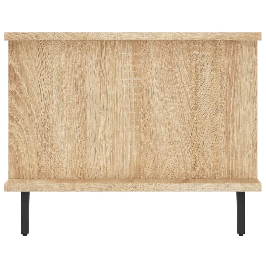Coffee Table Sonoma Oak 90x50x40 cm Engineered Wood