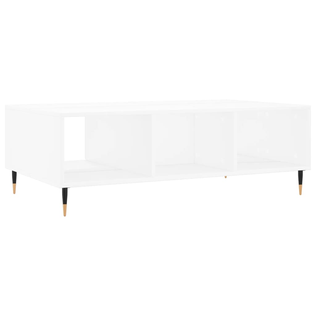 Modern Wooden Living Room Coffee Table With Open Storage Space & 1 Door Wood