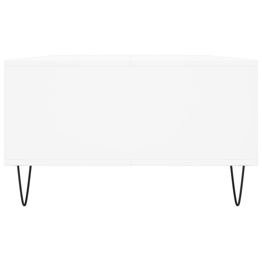 Modern Wooden Living Room Coffee Table With Storage Drawer & Open Shelves Wood