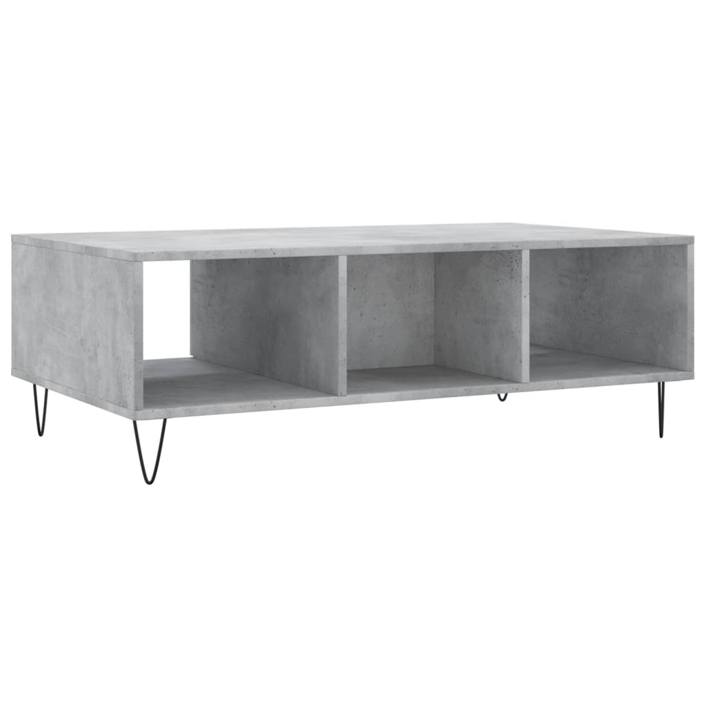 Modern Wooden Living Room Coffee Table With Storage Drawer & Open Shelves Wood