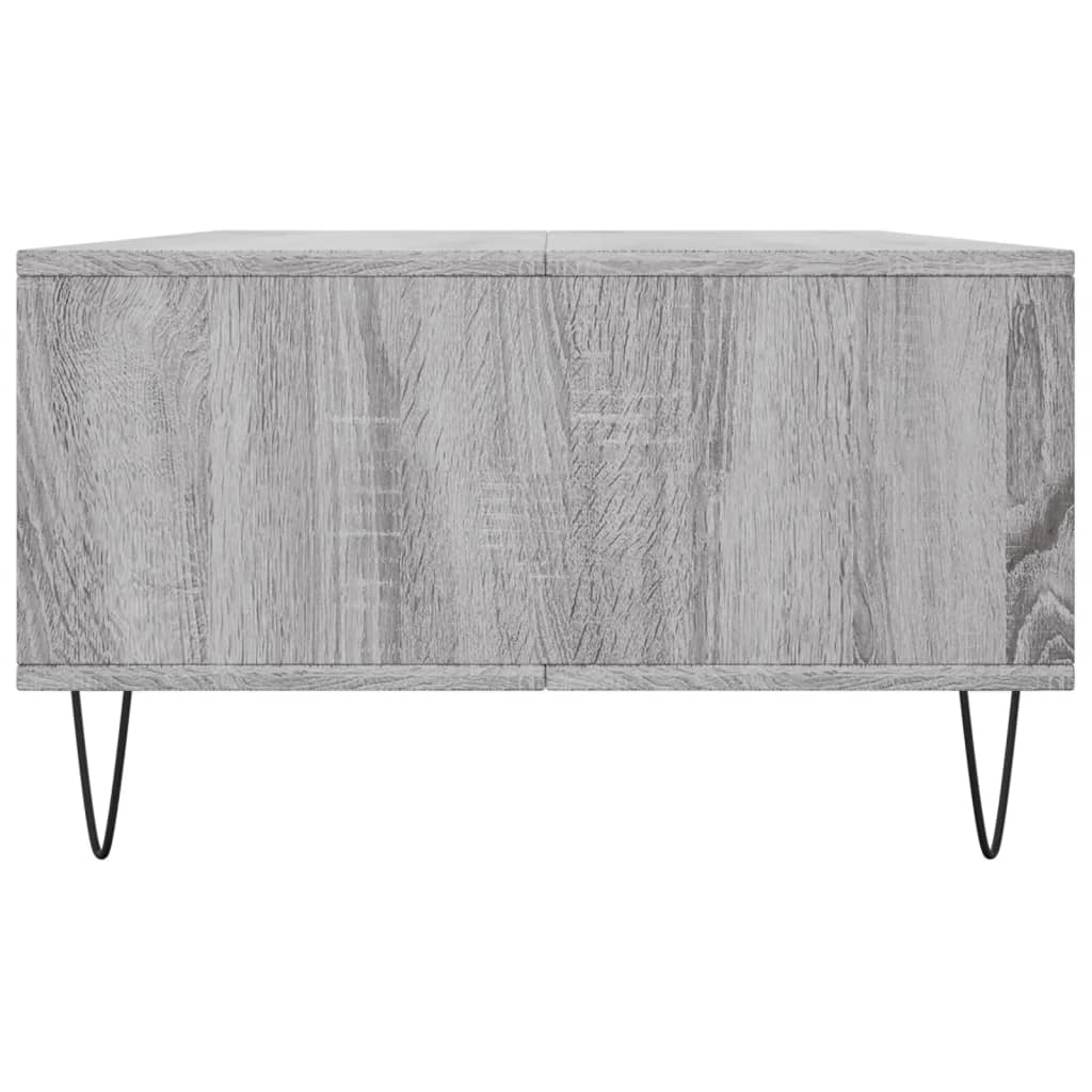 Modern Wooden Living Room Coffee Table With Storage Drawer & Open Shelves Wood