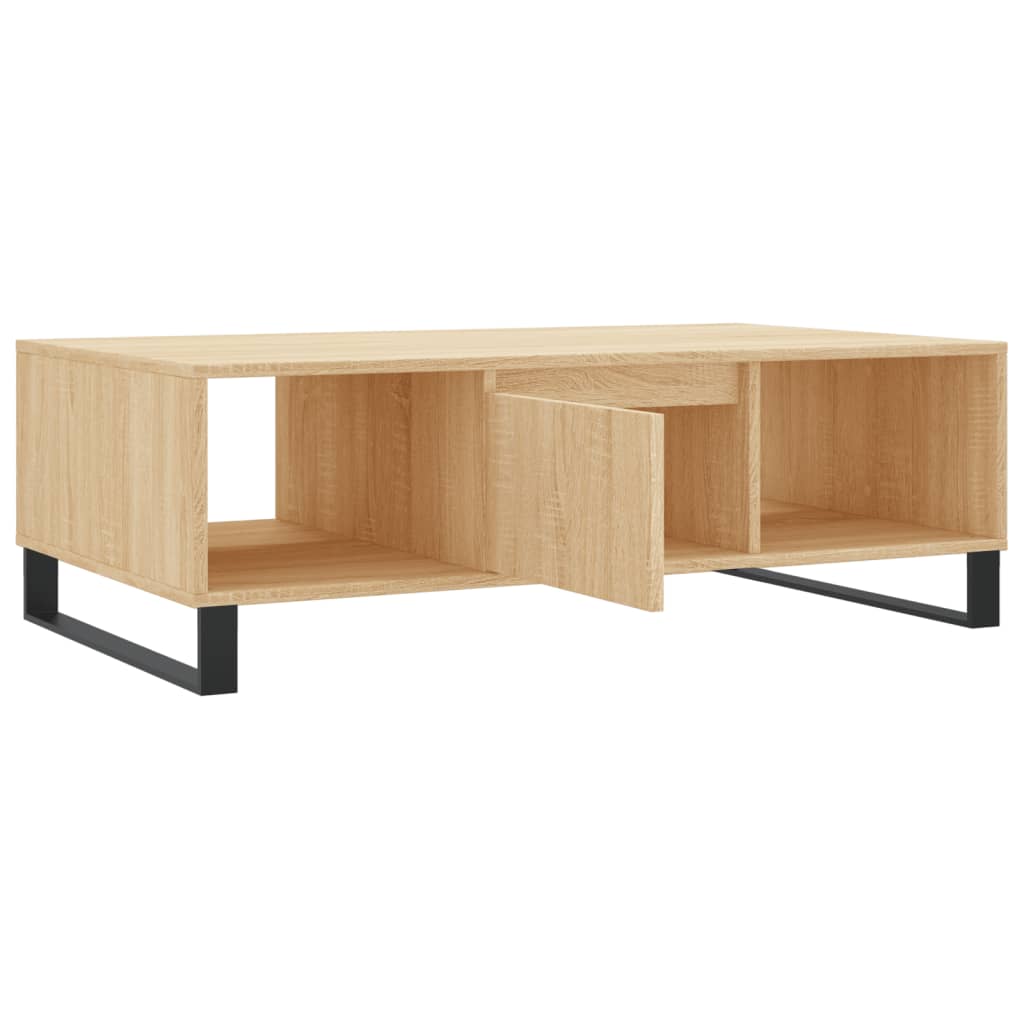 Coffee Table Sonoma Oak 104x60x35 cm Engineered Wood