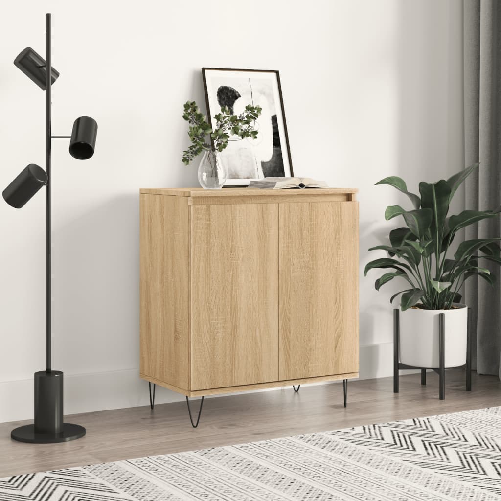 Sideboard Sonoma Oak 60x35x70 cm Engineered Wood