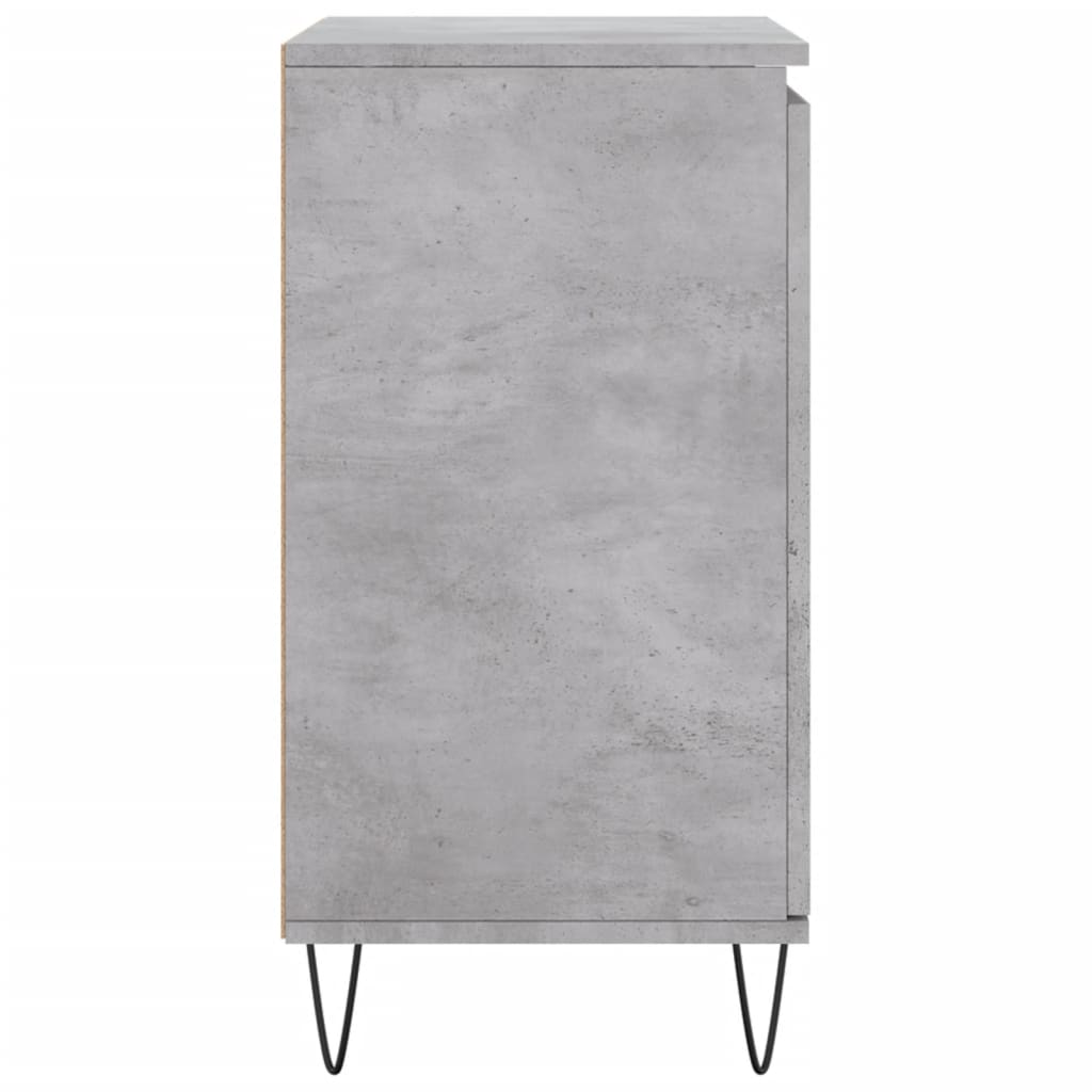 Sideboard Concrete Grey 60x35x70 cm Engineered Wood