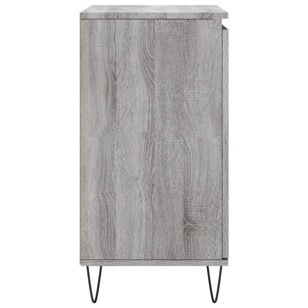 Sideboard Grey Sonoma 60x35x70 cm Engineered Wood