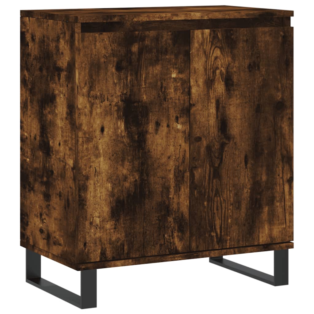 Sideboard Smoked Oak 60x35x70 cm Engineered Wood