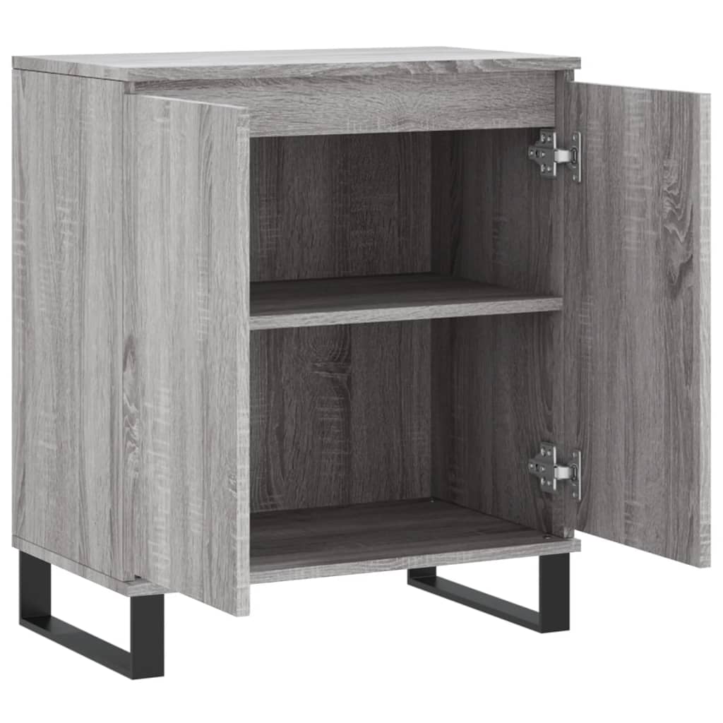 Sideboard Grey Sonoma 60x35x70 cm Engineered Wood