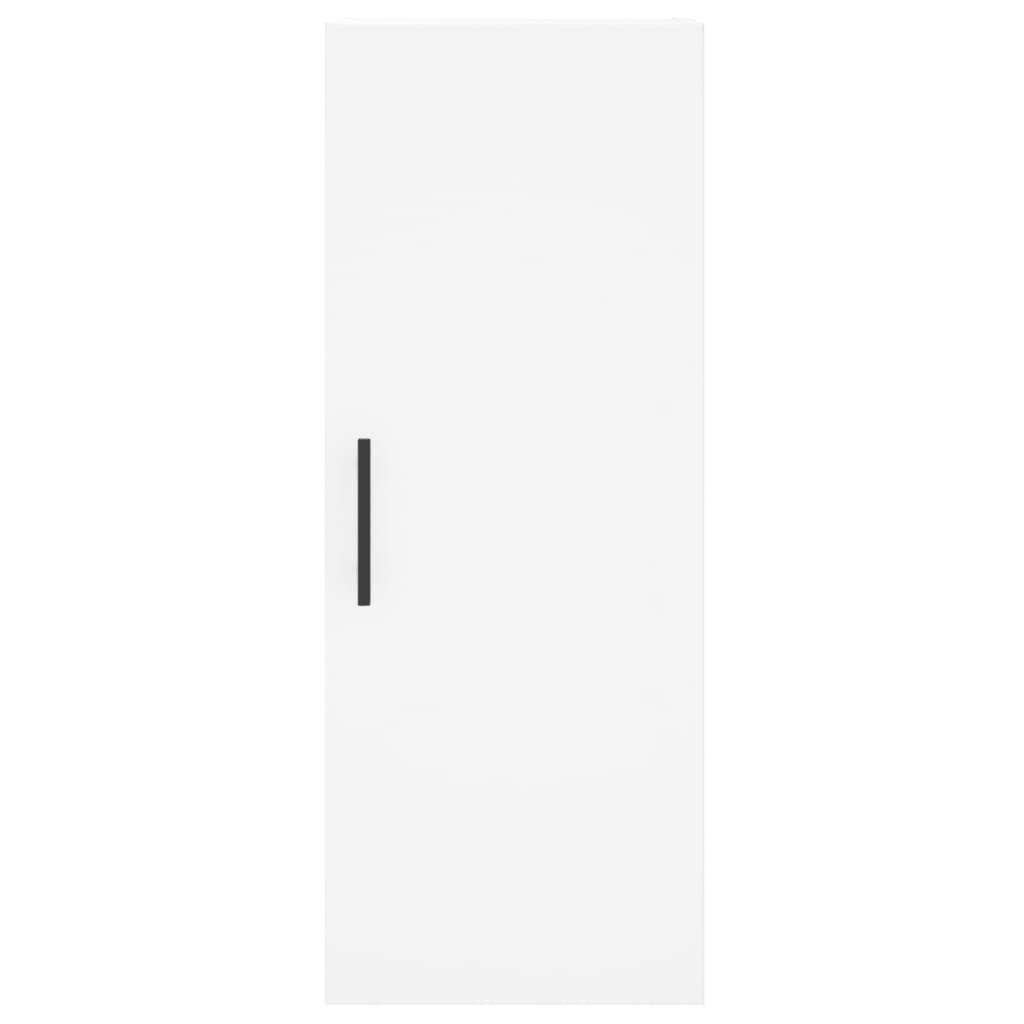 Wall Mounted Cabinet White 34.5x34x90 cm