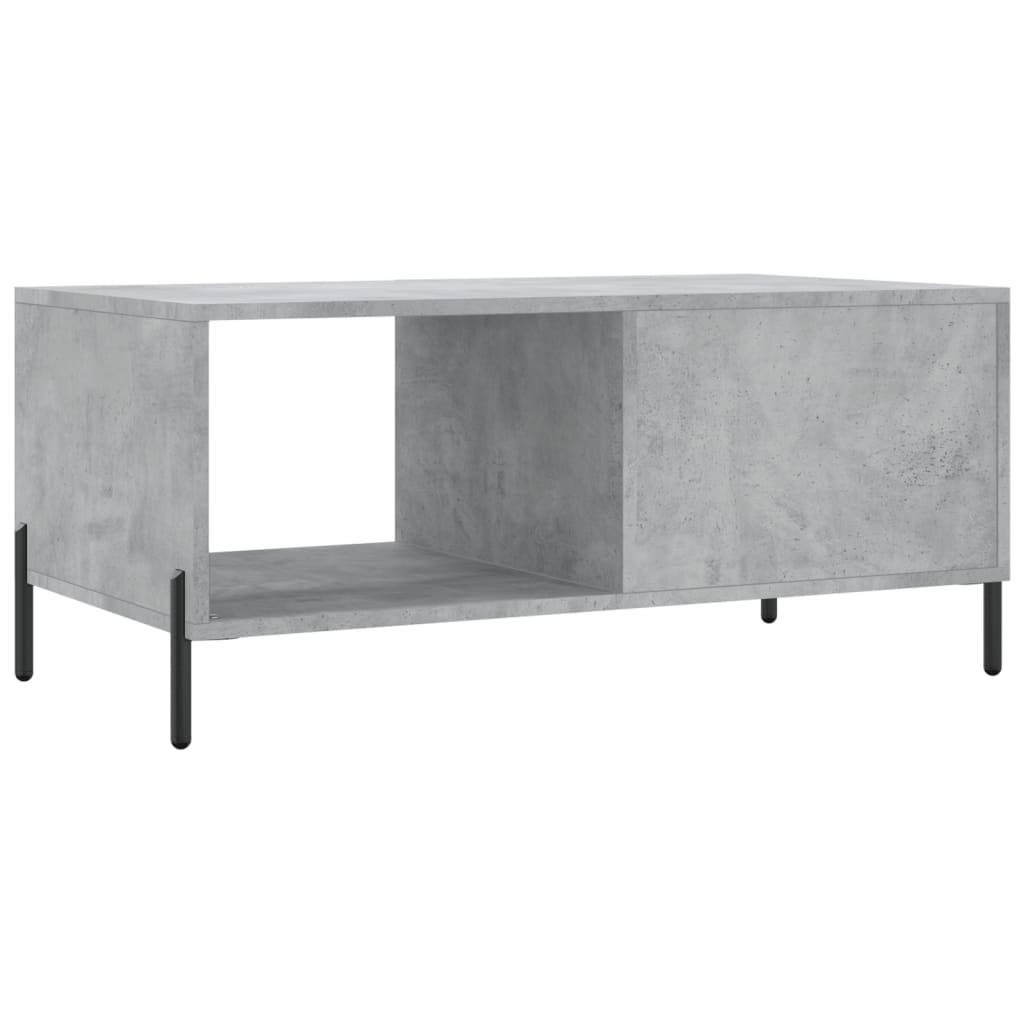 Modern Wooden Living Room Coffee Table With Door & Open Storage Shelf Wood