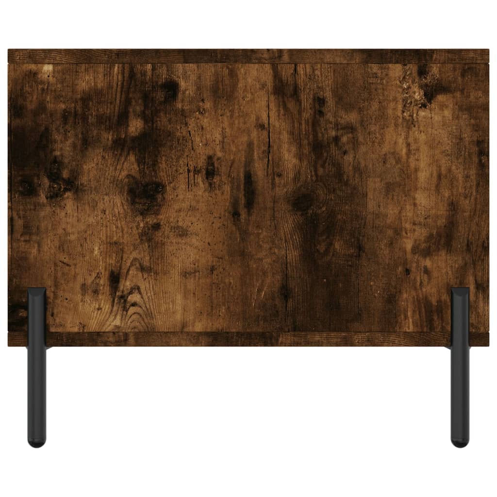 Modern Wooden Living Room Coffee Table With Door & Open Storage Shelf Wood