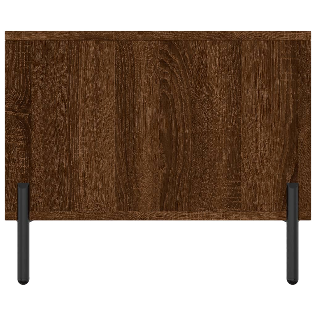 Modern Wooden Living Room Coffee Table With Door & Open Storage Shelf Wood