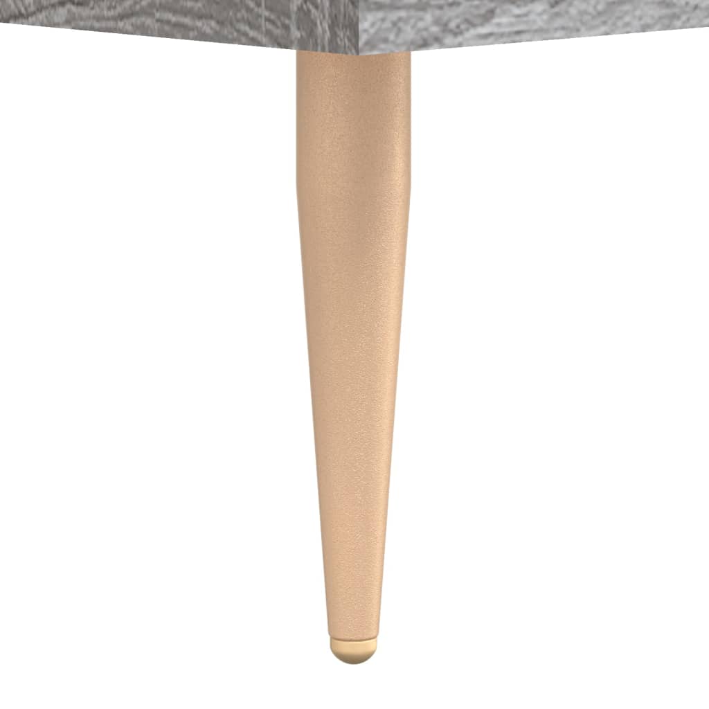 Shoe Bench Grey Sonoma 102x35x55 cm Engineered Wood