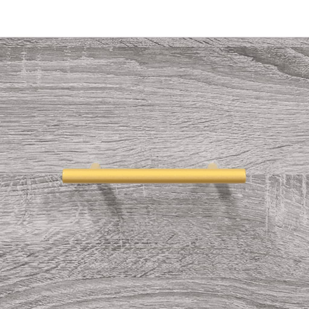 Shoe Bench Grey Sonoma 102x35x55 cm Engineered Wood