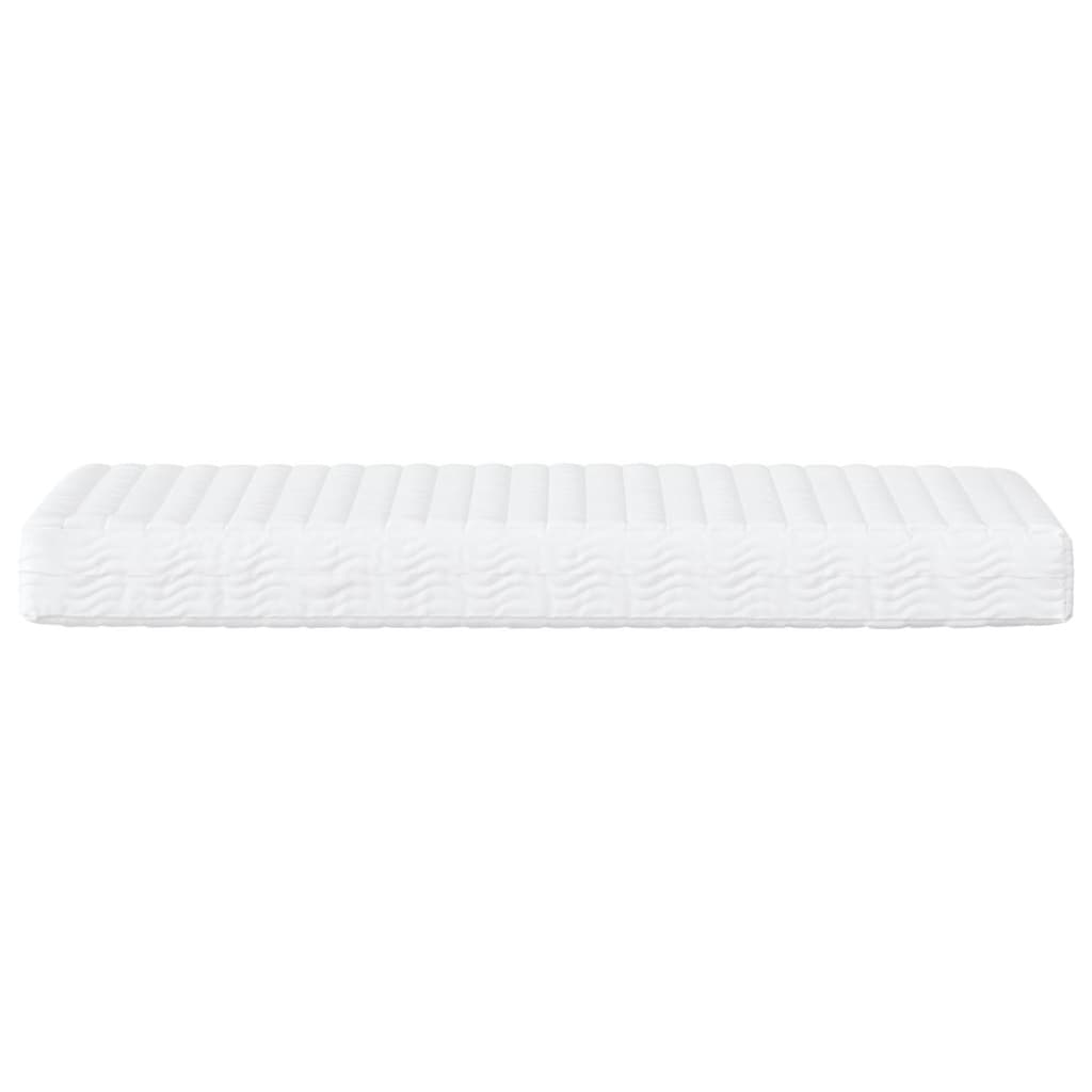Daybed with Mattress Light Grey 90x190 cm Fabric