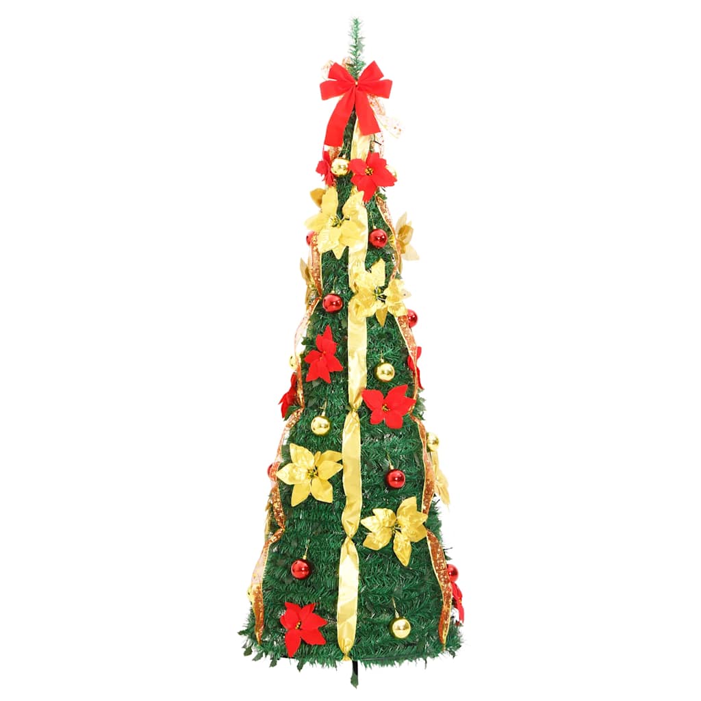 Artificial Christmas Tree Pop-Up 50 Leds Green