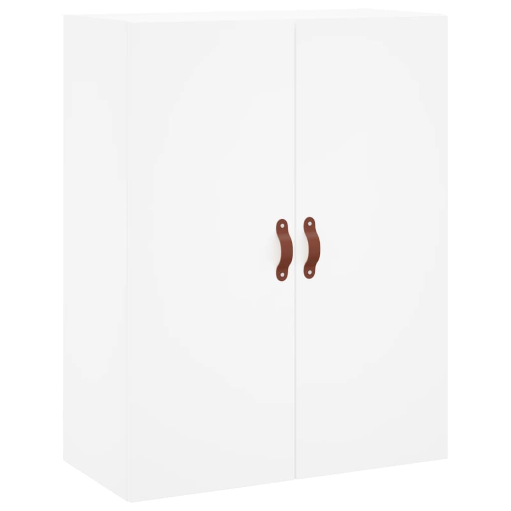Highboard White 69.5x34x180 cm Engineered Wood