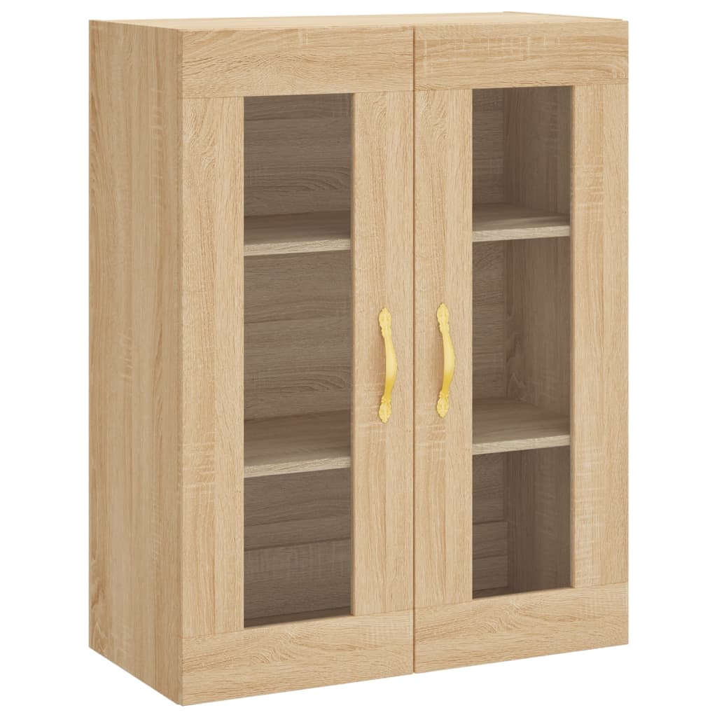 Highboard Sonoma Oak 69.5x34x180 cm Engineered Wood